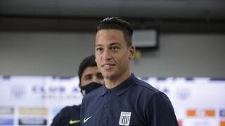 Cristian Benavente está disponible para el choque de Alianza Lima vs. Carlos A. Mannucci