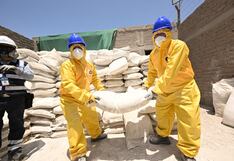 Nasca: en operativo contra la minería ilegal, incautan más de 119 toneladas de insumos químicos