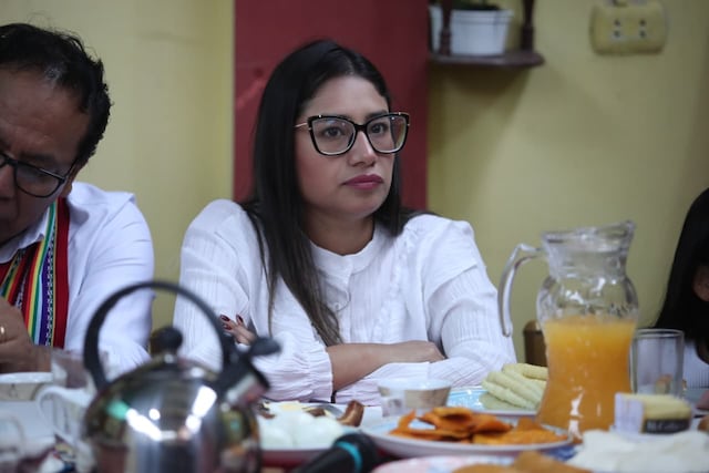 Roberto Sánchez: así fue el desayuno electoral junto a su familia en Huaral (Fotos: Jesús Saucedo/GEC)