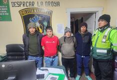 La Oroya: Capturan a banda que eran el terror de la Carretera Central