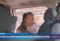 Candidata de Juntos por el Perú rechaza detención en caso de presunta red criminal en Gamarra
