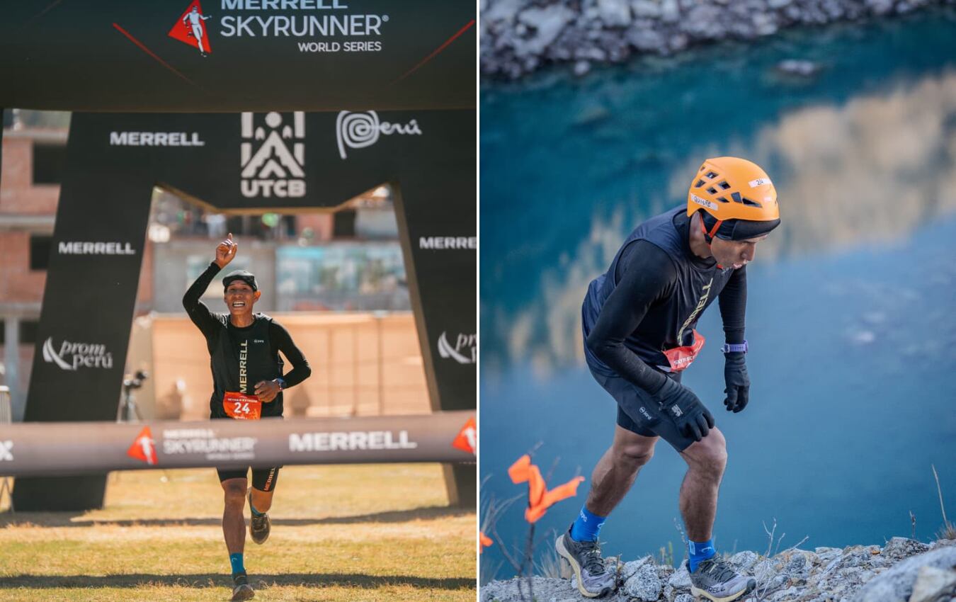 Arequipeño José Manuel Quispe hace historia al coronarse tetracampeón del Ultra Trail Cordillera Blanca. Foto: UTCB - Merrell.