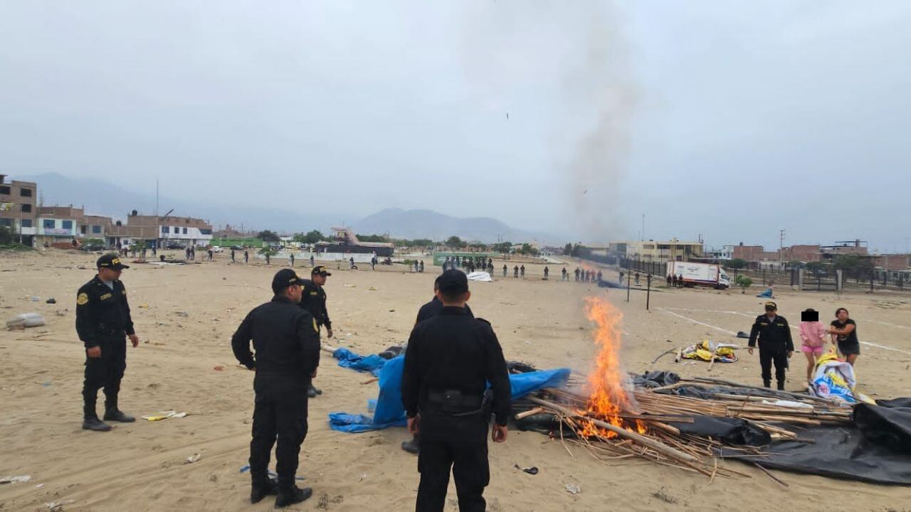 Intervención se realizó esta madrugada y contó con la participación de 250 agentes policiales.