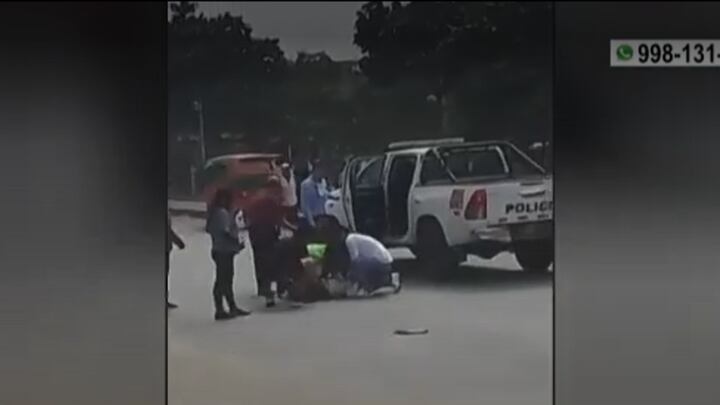 El hecho ocurrió en la avenida Víctor Malásquez. Foto: América Noticias