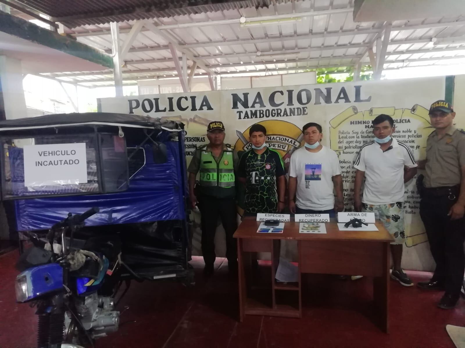 Sujetos intentaron escapar de la Policía