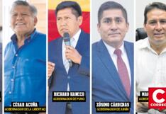 Gobernadores: Hay al menos 9 bajo lupa fiscal