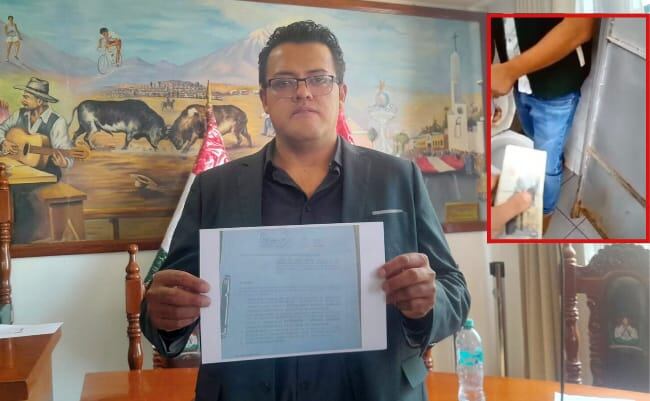 Regidor de Cerro Colorado, Alonso Ranilla, denunciará a sus compañeros por irregularidades. Foto: GEC.