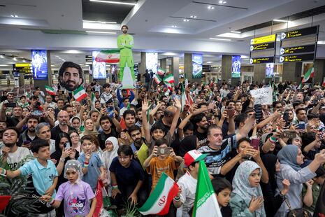 Irán regresó a Teherán entre el cariño de su afición tras despedirse del Mundial 2026