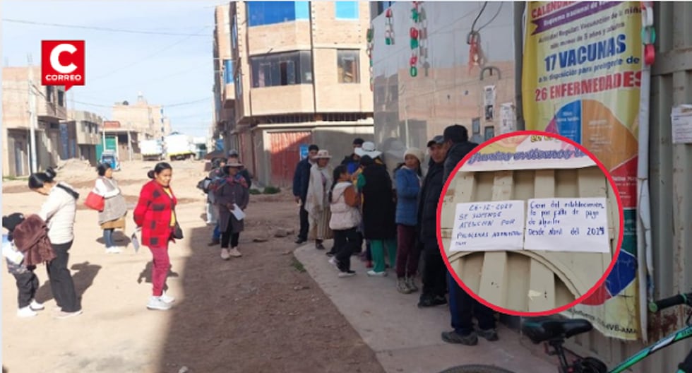 Centro de Salud Guadalupe en Juliaca: Cerrado por Impago de Alquiler