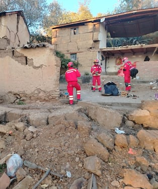 Viviendas de adobe colapsaron tras el temblor ocurrido el 18 de julio en Chupaca, Junín
