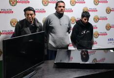 Bandidos son detenidos cuando huían con electrodomésticos hurtados en Chiclayo