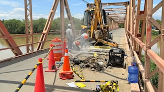 Piura: Realizaron la reparación del puente “Viejo” en Sullana