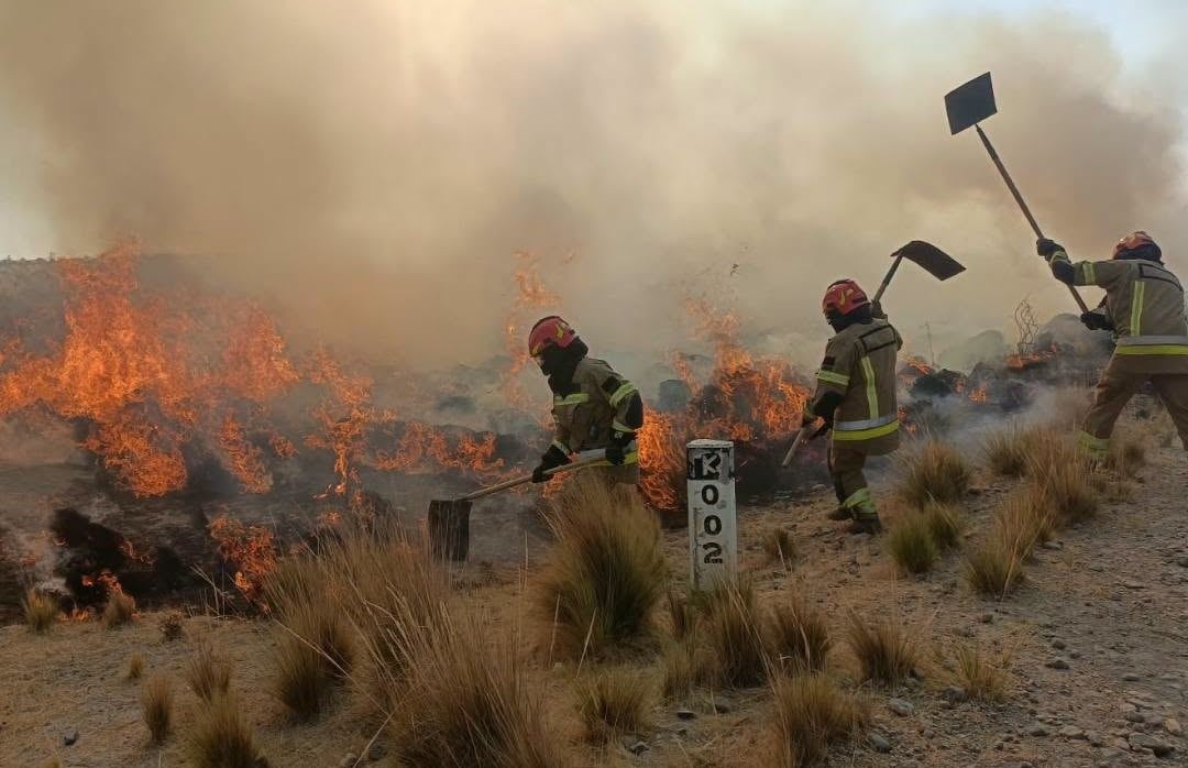 Incendios en el sur del país destruyen pastizales y provocan muertes