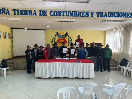 Moquegua: Representantes y minera acuerdan fondo de 48 millones de soles