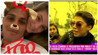 Alondra García Miró: así fue su reacción tras pregunta sobre Paolo y Thaísa (VIDEO)