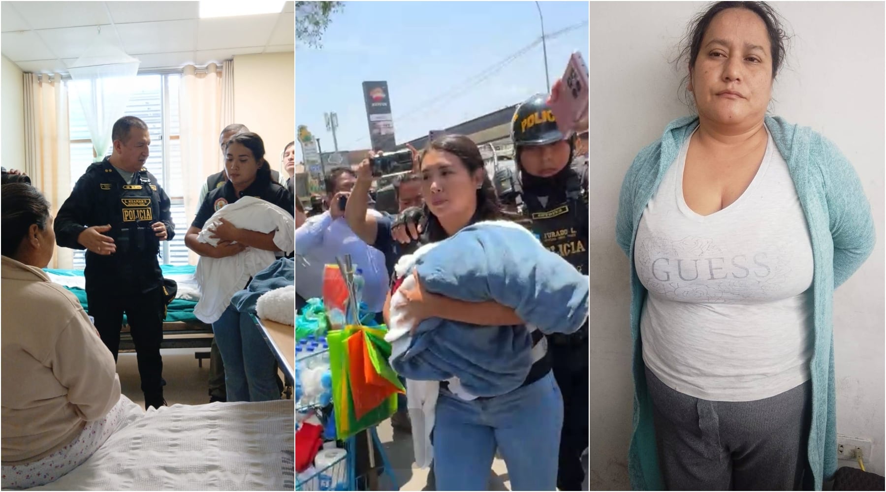 Ica: 29 años de cárcel para mujer que secuestró a un recién nacido en el hospital Augusto Hernández