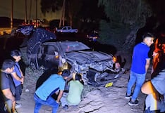 Trujillo: Choque de dos camionetas deja varios heridos en Laredo