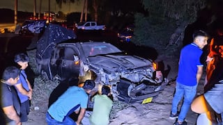 Trujillo: Choque de dos camionetas deja varios heridos en Laredo