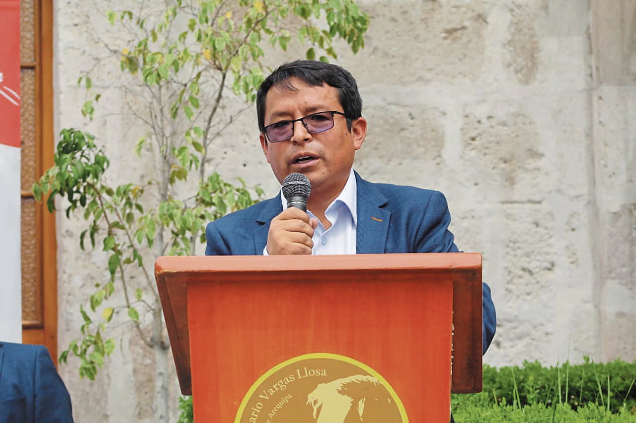 Jacob Salazar, nuevo gerente de Ciencia y Tecnología en el Gobierno Regional de Arequipa (Foto: GRA)