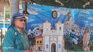 Huancayo: Niño Jesús nacerá cerca a la Catedral hecha por obreros