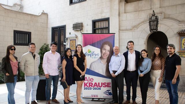 Asesora de la bancada Avanza País es precandidata a la alcaldía de Miraflores