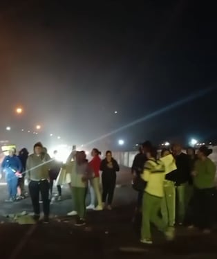 Ica: vecinos bloquearon la Panamericana Sur en Santiago para exigir semáforos