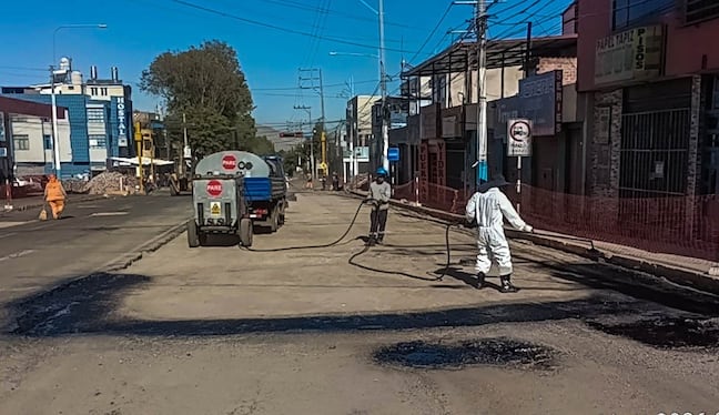 Cierran cruces clave de la Av. Independencia por dos semanas en Arequipa (Fotos: Municipalidad de Arequipa)