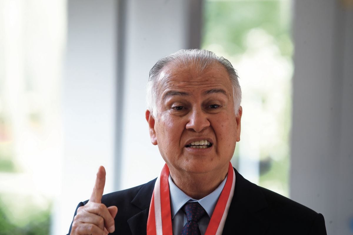 Alfonso López Chau encabeza el partido político Ahora Nación como candidato presidencial. Foto: GEC.