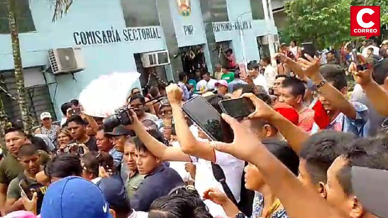 Pobladores de Atalaya tomaron comisaría por creciente inseguridad