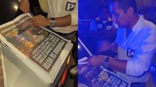 Trujillo: En flagrancia intervienen a cuatro personas que pegaban panfletos contra candidato Robert De La Cruz