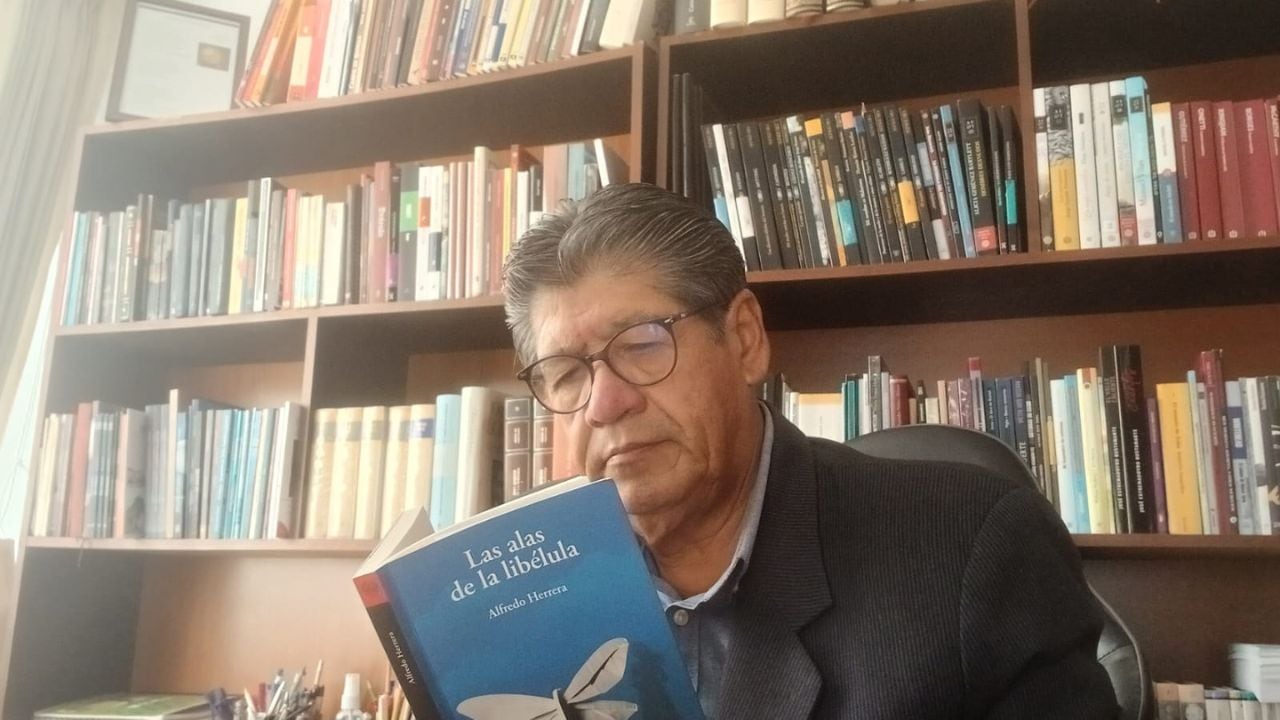 Herrera no utiliza un lenguaje meramente informativo o periodístico. Despierta sensaciones, colores, texturas y ánimos.