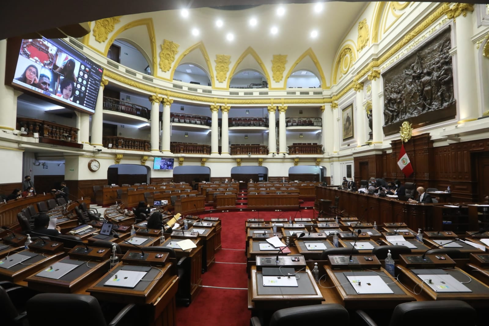 Comisión Permanente inicia sesiones este jueves con facultades para legislar hasta el 15 de julio. Foto: Congreso de la República.