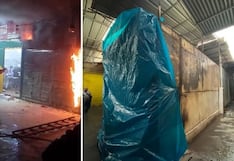 Incendio en el Mercado Modelo de Ica dejó pérdidas por cerca de S/80 mil