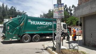 Compactadoras de Huancayo recogieron basura en tres rutas de El Tambo