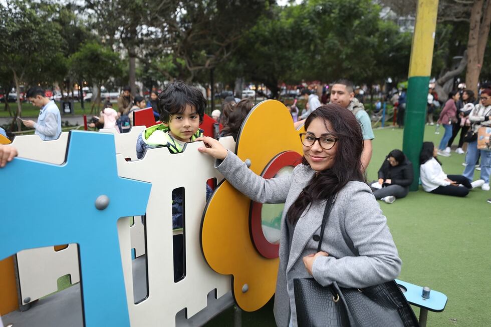 Actividades recreativas por el Día del Niño. (Foto: Antonio Melgarejo/ @photo.gec)