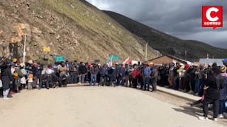 Ayacucho y Huancavelica: bloquean vía Los Libertadores por mal estado de carreteras
