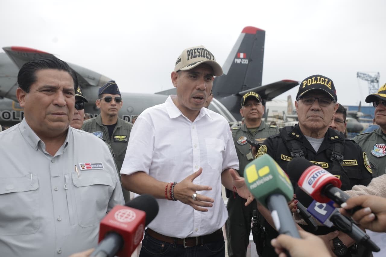 El mandatario defendió que sus declaraciones fueron parte de una entrevista y anunció avances en seguridad tras supervisar acciones policiales en el Callao. Fotos Britanie Arroyo/ @photo.gec