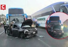 Huaura: choque entre bus de Cruz del Norte y colectivo en la Panamericana Norte dejó dos fallecidos