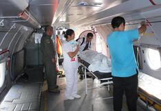 Satipo: Paciente que era llevado a Lima por graves quemaduras muere en pleno vuelo