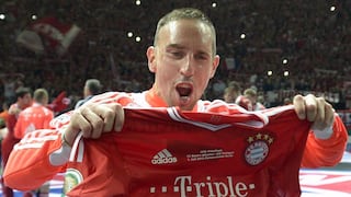 Franck Ribéry fue coronado como el mejor jugador de Europa