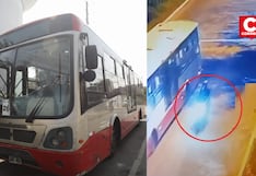 Ate: Extorsionadores atacan a balazos a bus del Corredor Rojo con pasajeros a bordo