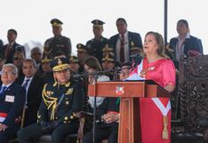 Dina Boluarte: “En nuestro gobierno defendemos a los que nos protegen”