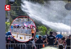 Alivio para las ARMY: Bomberos lanzaron agua a fans de BTS por intenso calor