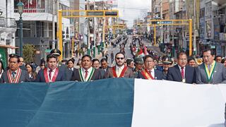 Municipalidad Provincial de Huancayo conmemora 158 aniversario de creación política