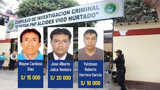 La Libertad: Incluyen a tres requisitoriados en programa de recompensas