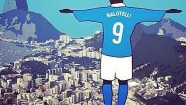 Instagram: Balotelli imita al Cristo Redentor