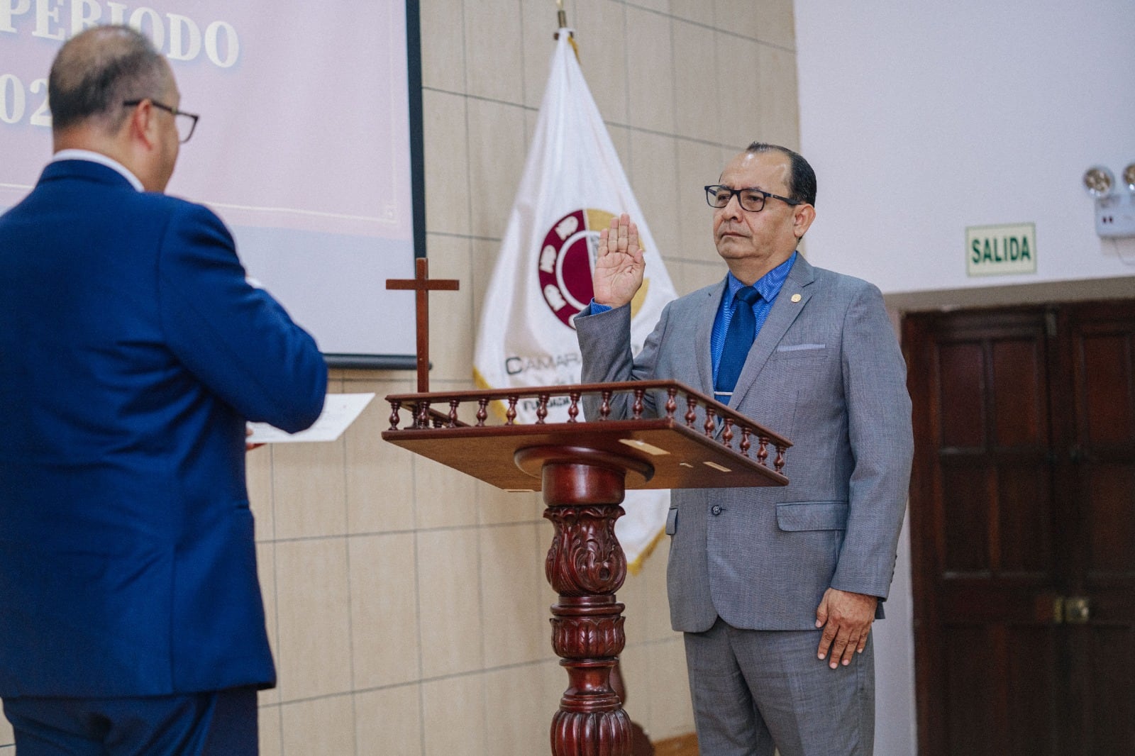 Presidente reelecto juramentó para el periodo 2026-2028 junto al Comité Ejecutivo y Consejo Directivo.