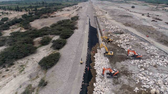Chincha: Inicia construcción de defensas ribereñas en los ríos Chico y Matagente