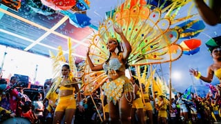 Mucha belleza y color en carnaval tambograndino 2024