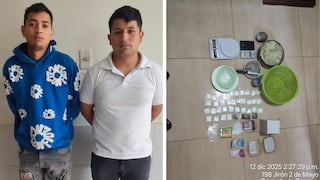 Arequipa: Detienen a dos personas por tráfico de drogas en Camaná